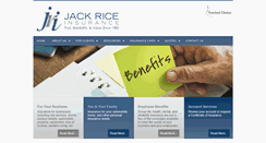 Desktop Screenshot of jackriceinsurance.com